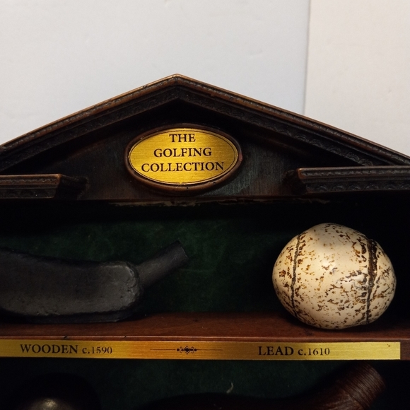 HISTORY CRAFT "THE GOLFING COLLECTION" BALLS, CLUBS &AMP; DISPLAY STAND … - Picture 6 of 12